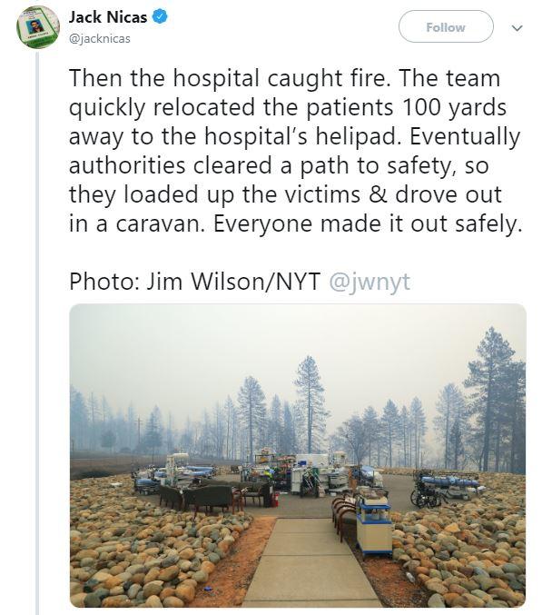 wildfire tweet