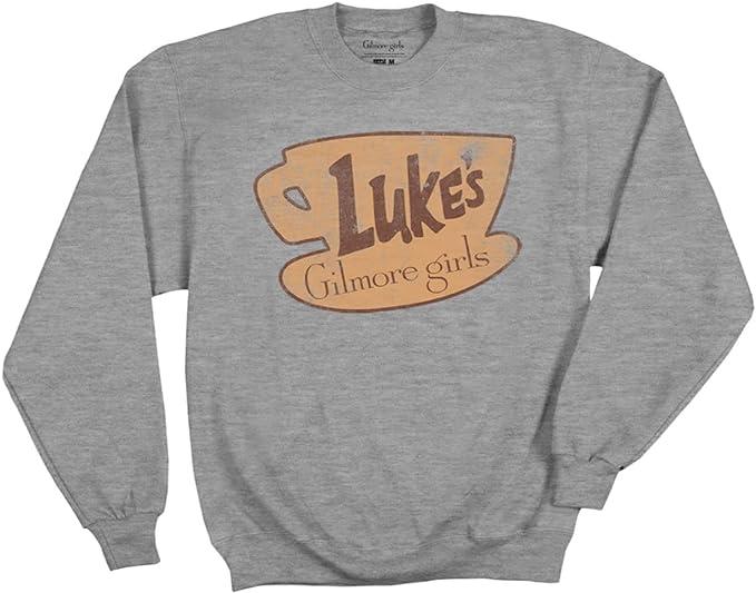 Luke's coffee sweatshirt from gilmore girls