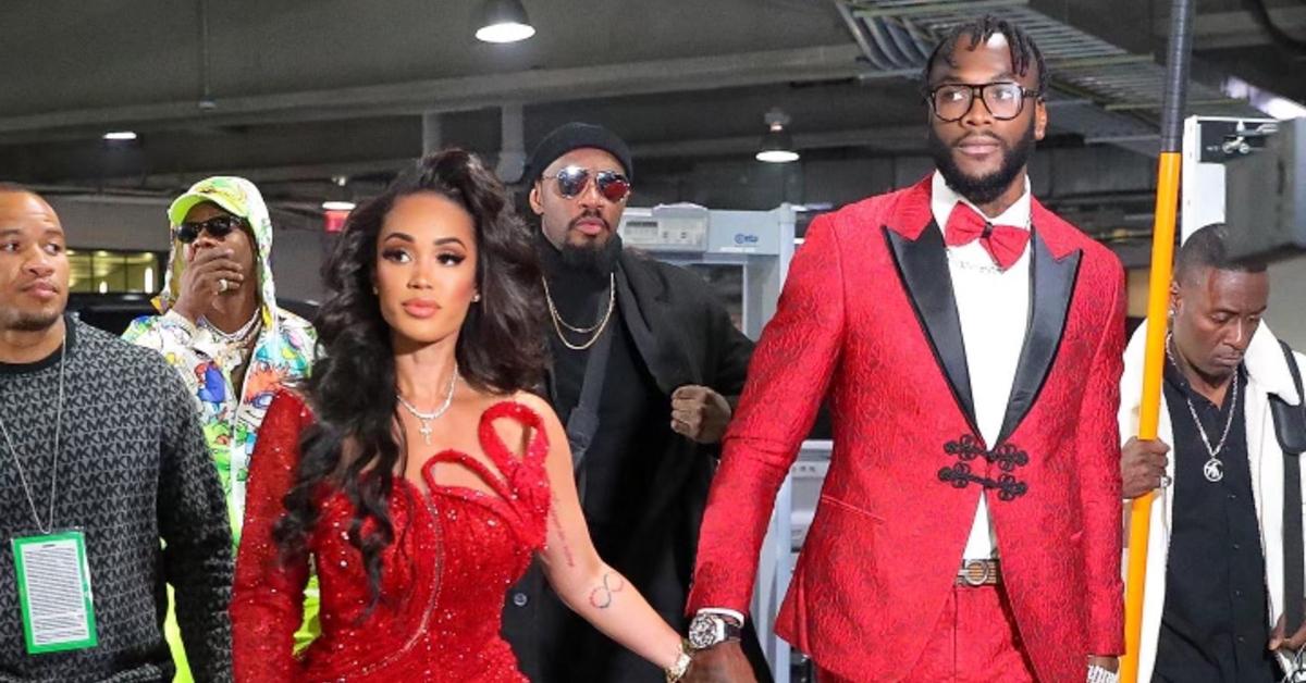 Telli Swift and Deontay Wilder