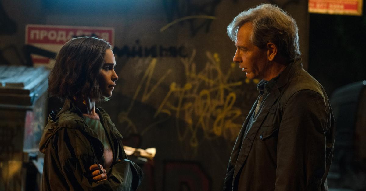 G'iah (Emilia Clarke) and Talos (Ben Mendelsohn) in 'Secret Invasion'