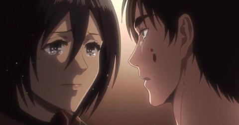 Mikasa and Eren