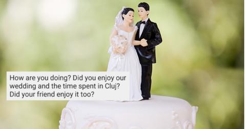 bride wedding guests more money