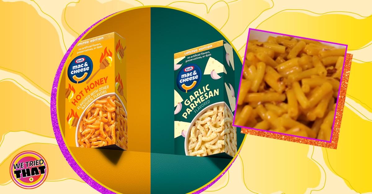 We Tried That: Kraft’s Hot Honey and Garlic Parmesan Mac & Cheese 