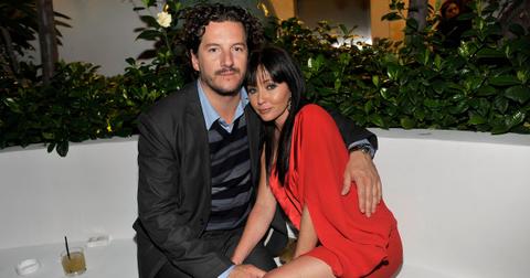 Kurt Iswarienko and Shannen Doherty attend the Entertainment Weekly and Women in Film pre-Emmy Party at The Sunset Marquis Hotel on September 17, 2009 in West Hollywood, California