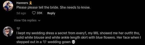 Mother of Bride Dumps Wine on Yellow Dress for "No Reason" - TikTok