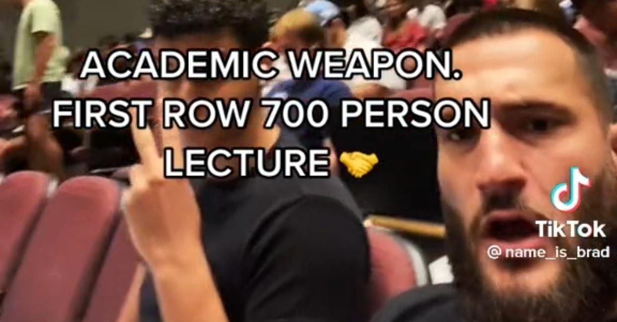 Bradley Kraut's academic weapon TikTok