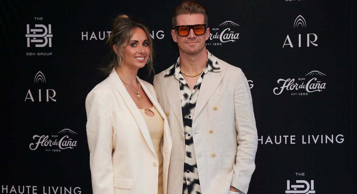 Nico Hulkenberg's wife Egle Ruskyte