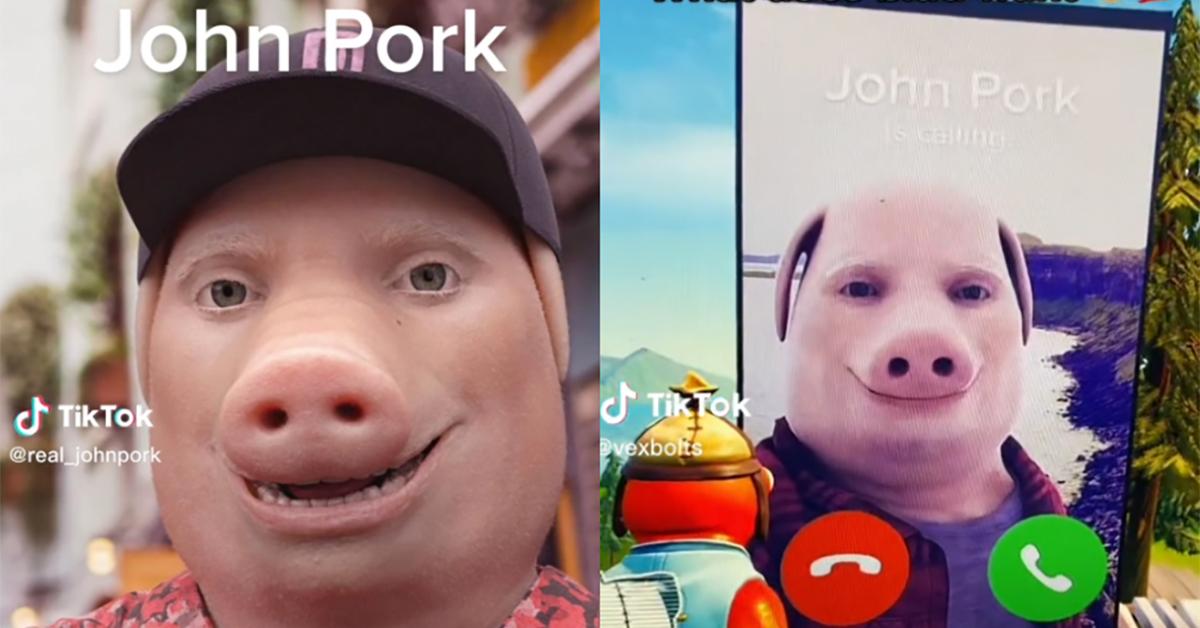 John Pork Is Calling Meme | Sticker