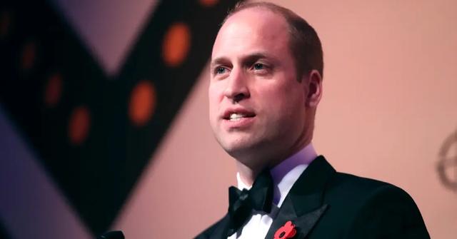 Prince William in a tuxedo