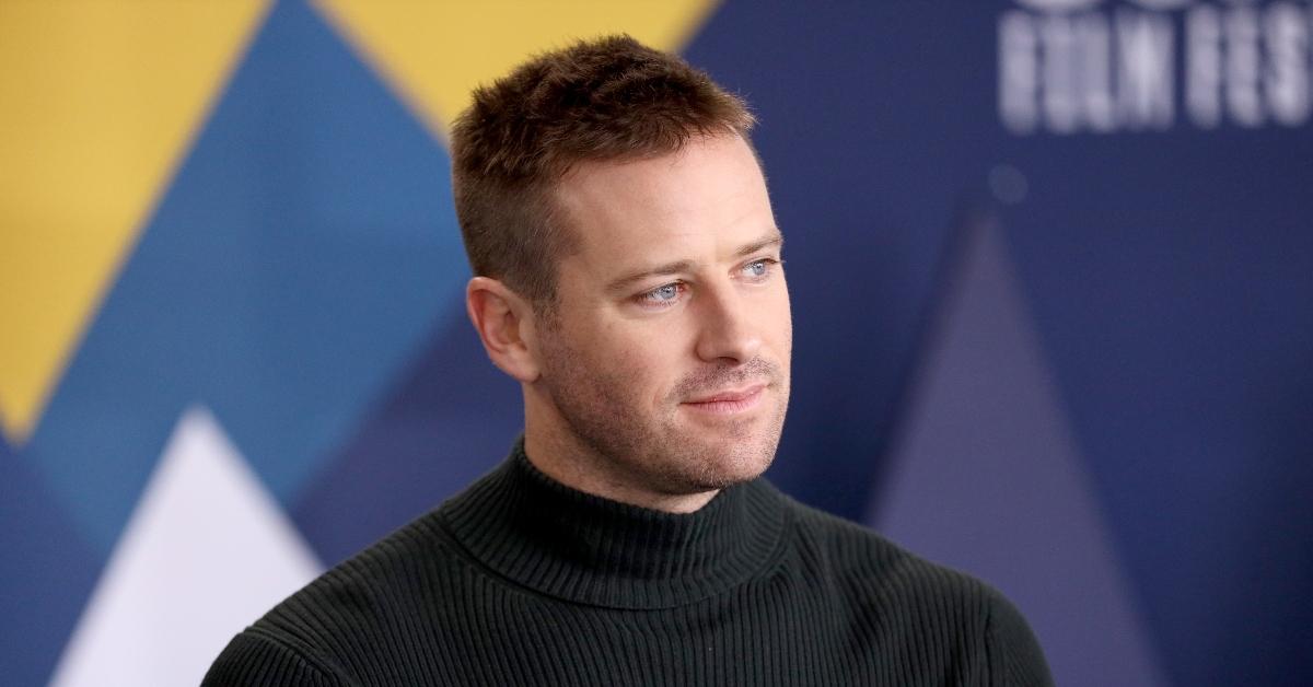 Armie Hammer at the Sundance Film Festival January 26, 2019 in Park City, Utah