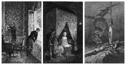 Edgar Allan Poe illustrations