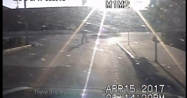 LAPD officers playing 'Pokémon GO' while driving around on duty.