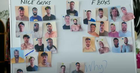 A scene from Season 2 of 'FBOY Island'