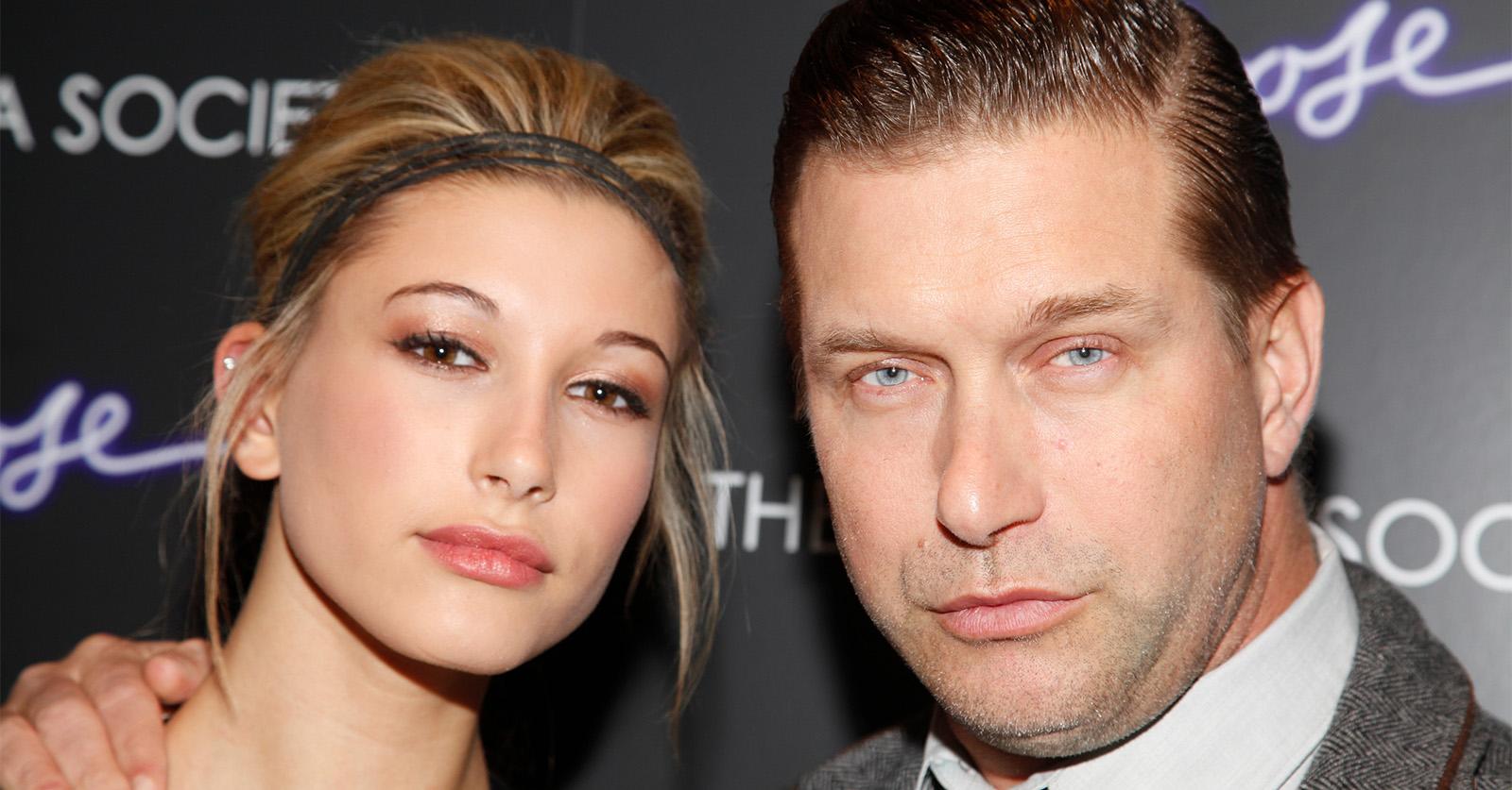 Hailey and Stephen baldwin