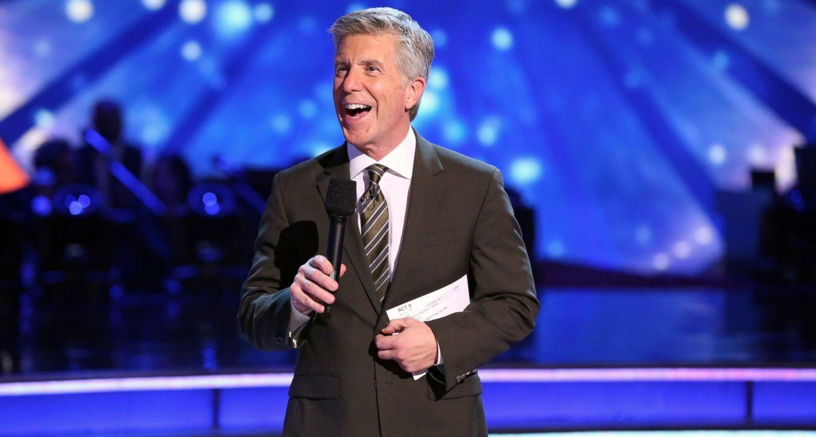 Tom Bergeron hosting 'DWTS.'