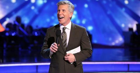 Tom Bergeron hosting 'DWTS.'