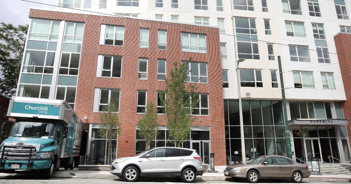 A new apartment building at 101 S. Huntington Avenue in Boston's Jamaica Plain neighborhood