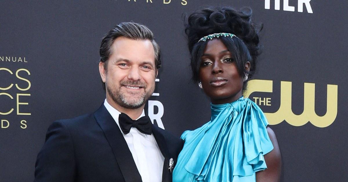 Joshua Jackson and his now-ex-wife.