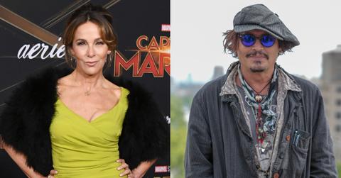 Jennifer Grey and Johnny Depp.
