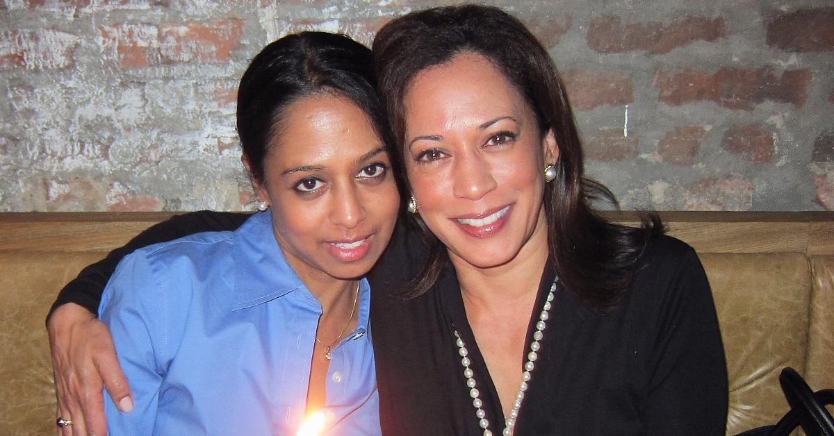 Vice President of the Ford Foundation, Maya Harris (L) and Attorney General of California, Kamala Harris 