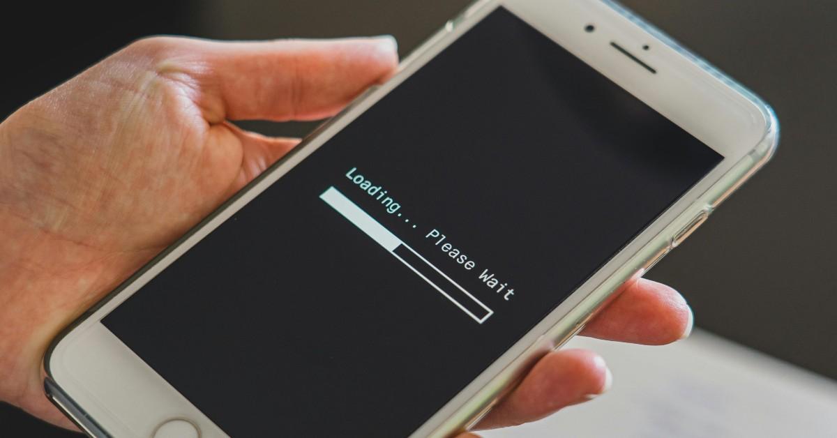 Loading screen on a phone