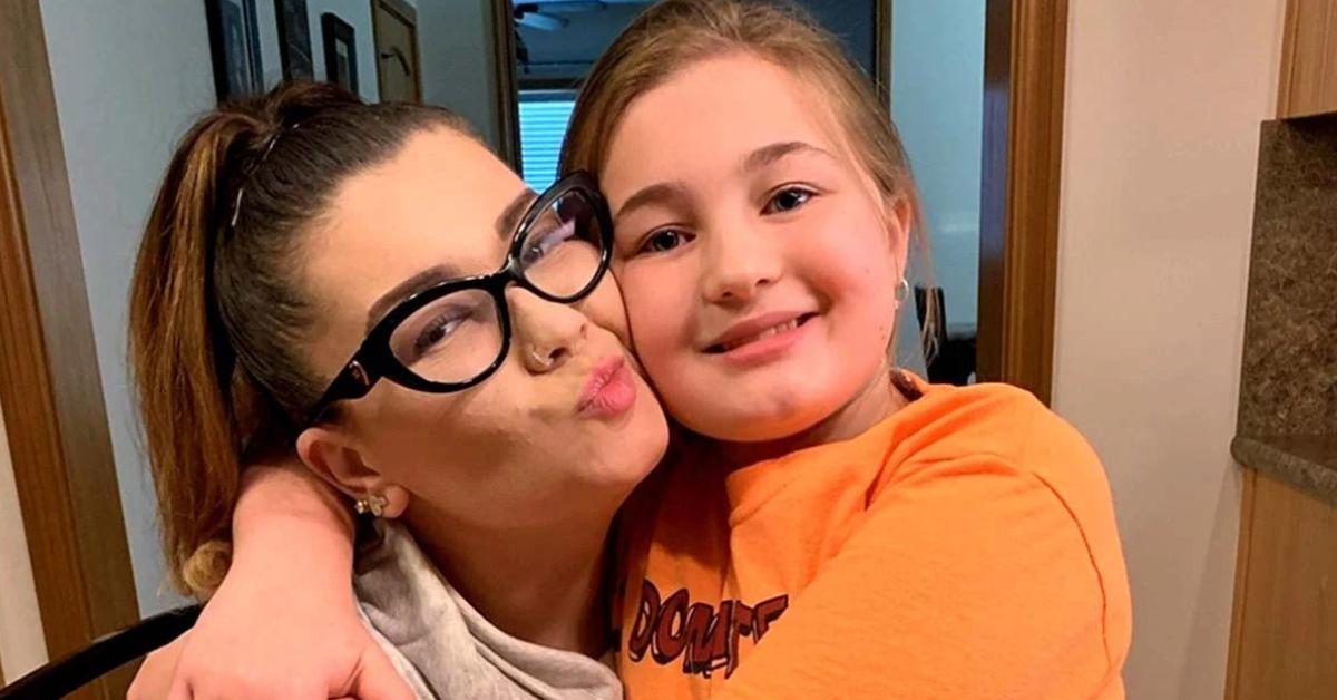 Amber Portwood and her daughter, Leah Shirley, from 'Teen Mom'