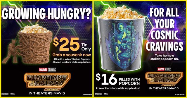 Where to Get 'Guardians of the Galaxy Vol. 3' Popcorn Bucket