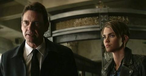 Dougray Scott and Ruby Rose on Batwoman