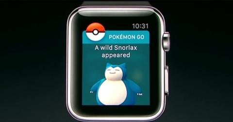 'Pokémon Go' on Apple Watch