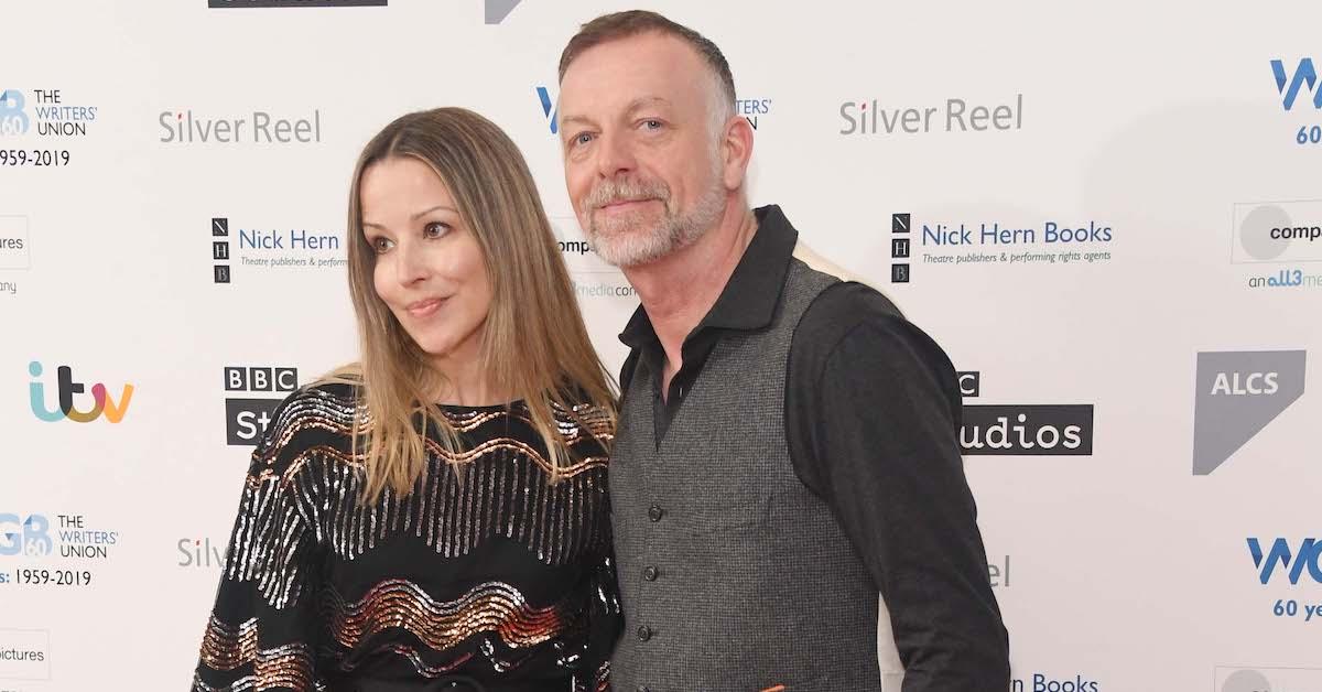 Hugo Speer with wife Vivenne Harvey