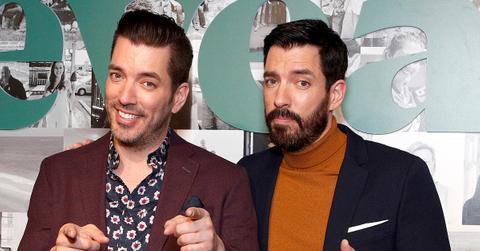 The Property Brothers with varying degrees of facial hair.