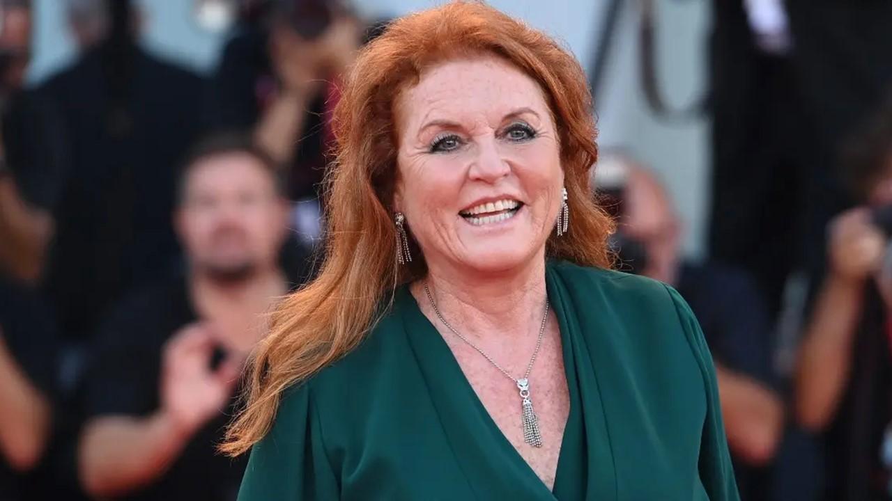 Sarah Ferguson at the 79 Venice International Film Festival 2022 on Sept. 8, 2022