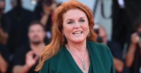 Sarah Ferguson at the 79 Venice International Film Festival 2022 on Sept. 8, 2022
