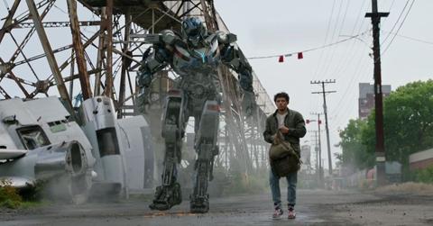 Peter Cullen as Optimus Prime and Anthony Ramos as Noah Diaz