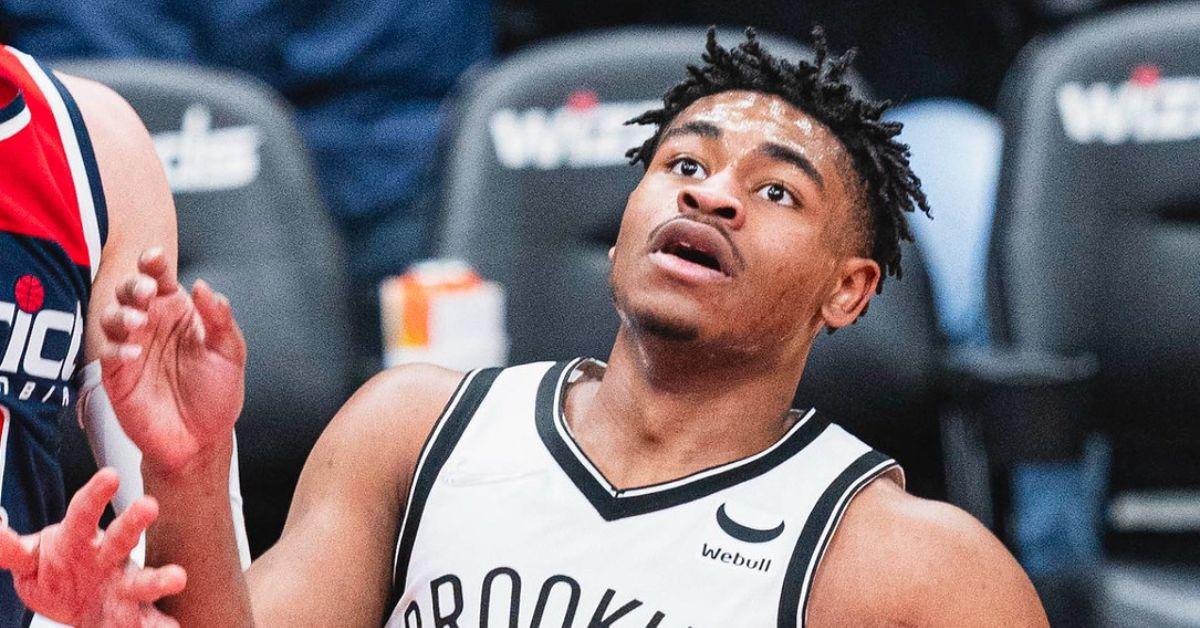 Cam Thomas playing for the Bucks in 2021. 