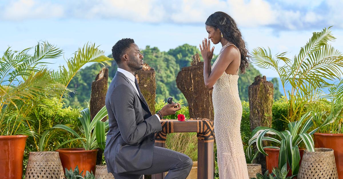 Dotun's proposal to Charity in 'The Bachelorette'