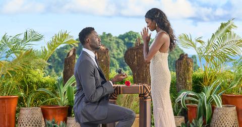 Dotun's proposal to Charity in 'The Bachelorette'