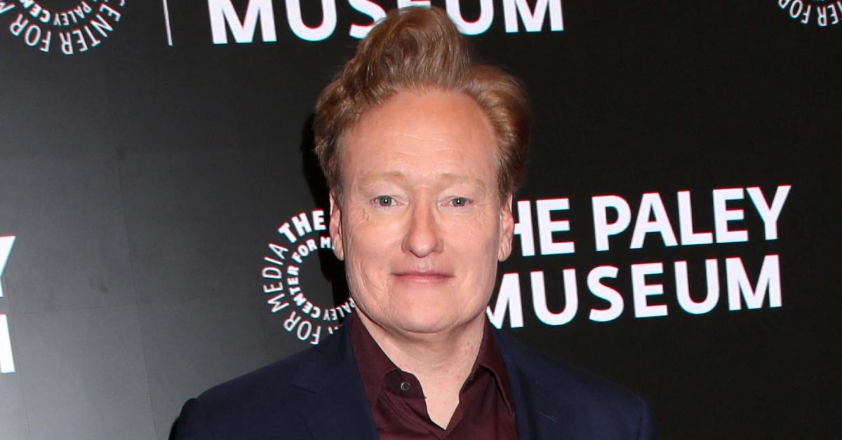 Conan O'Brien at PaleyLive in April 2024.