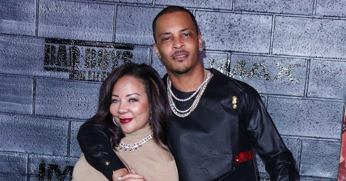 T.I. and Tiny at an event in 2020.