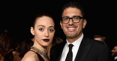 Emmy Rossum and Sam Esmail