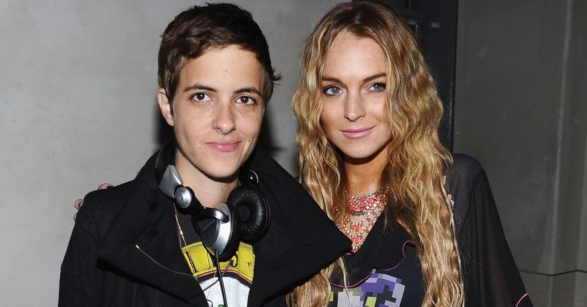 Samantha Ronson and Lindsay Lohan