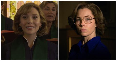 Elizabeth Olsen and Jessica Biel portray Candy Montgomery in two separate miniseries': 'Love & Death' and 'Candy.'