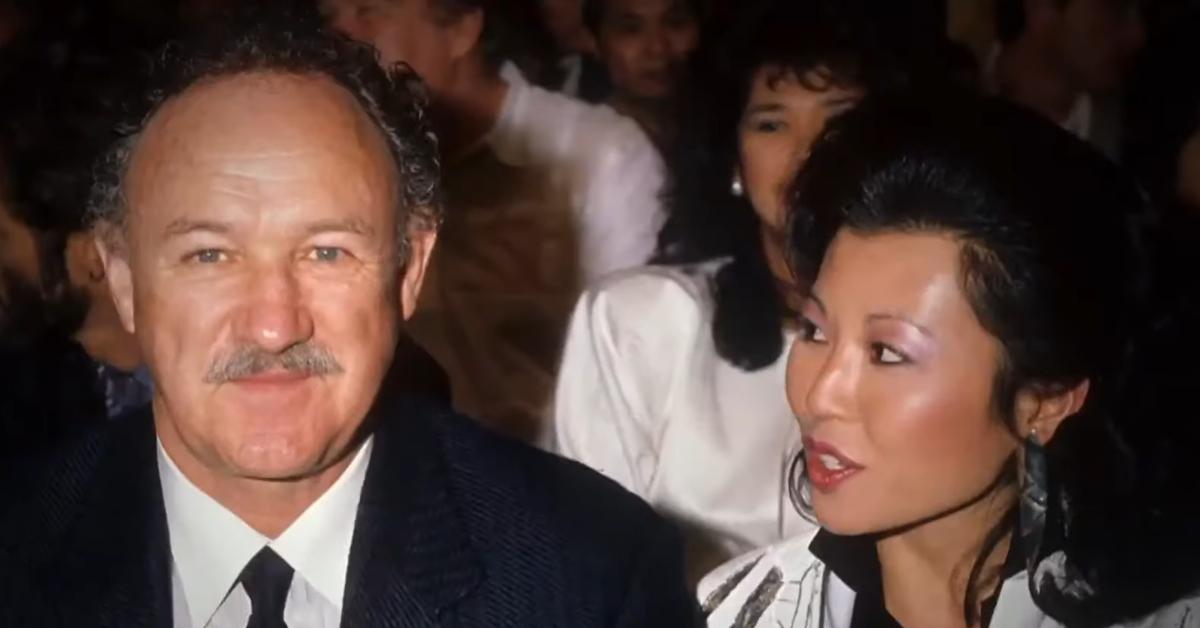 Gene Hackman and his wife, Betsy Arakawa.