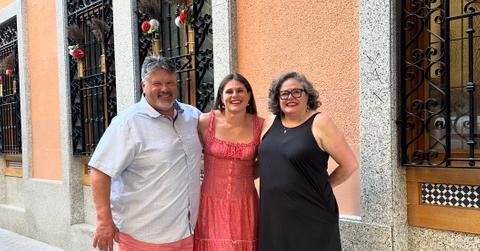 Mike, Ilona, and Mieneke Maher