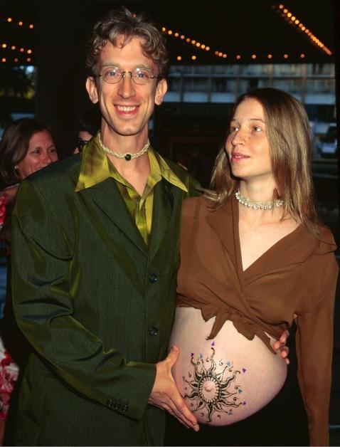 Andy Dick and Lena Sved