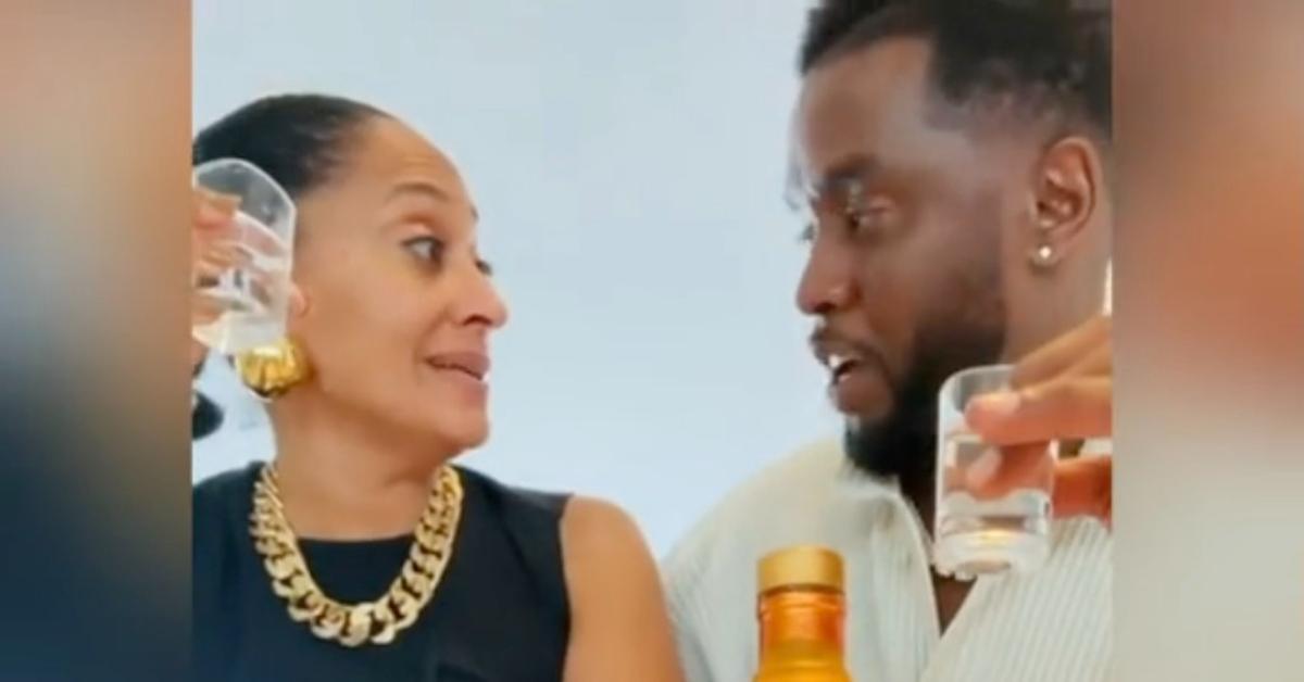 (l-r): Tracee Ellis Ross and Diddy