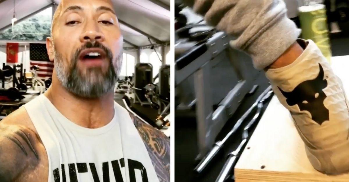 Dwayne 'The Rock' Johnson Explains Why He Pees In Water Bottles During  Workouts