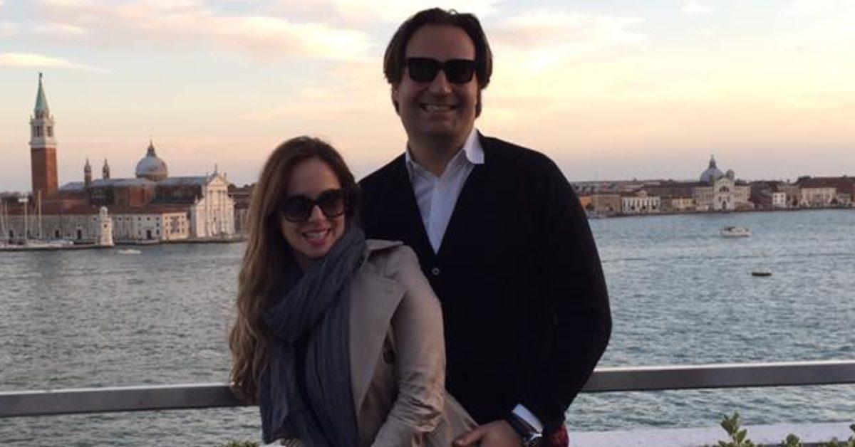 Brian Walshe with his wife Ana before her disappearance.