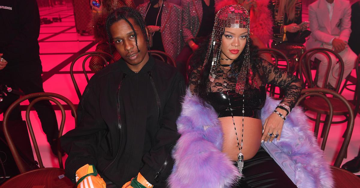 A$AP Rocky and Rihanna