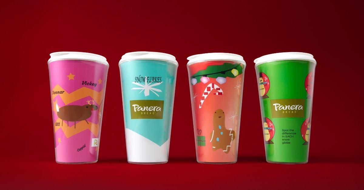 Panera Bread 2021 holiday cups